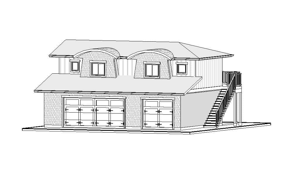 Carriage Home – 765 Sq.Ft.