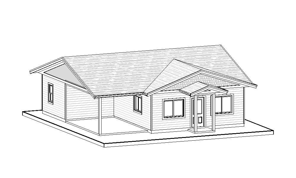 Carriage Home – 938 Sq.Ft.
