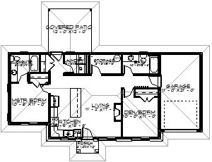Carriage Home – 964 Sq.Ft.
