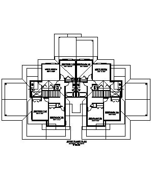 Multi Family – Four Plex – 2-763 Sq.Ft. Lower Units & 2-1466 Sq.Ft. Upper Units