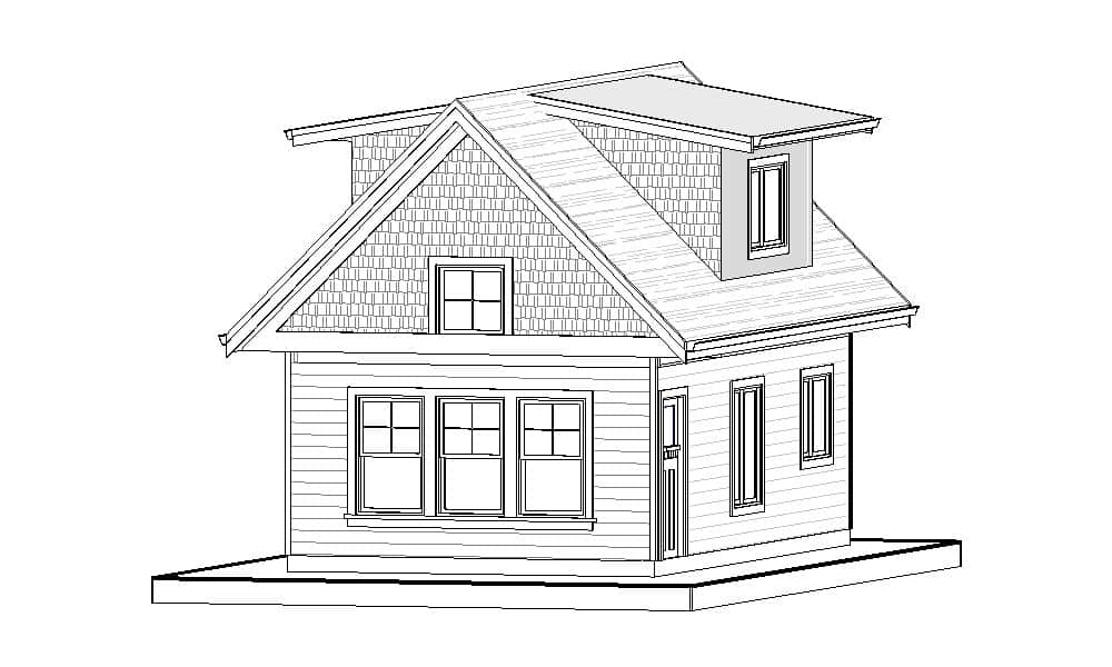 Carriage Home – 697 Sq.Ft.
