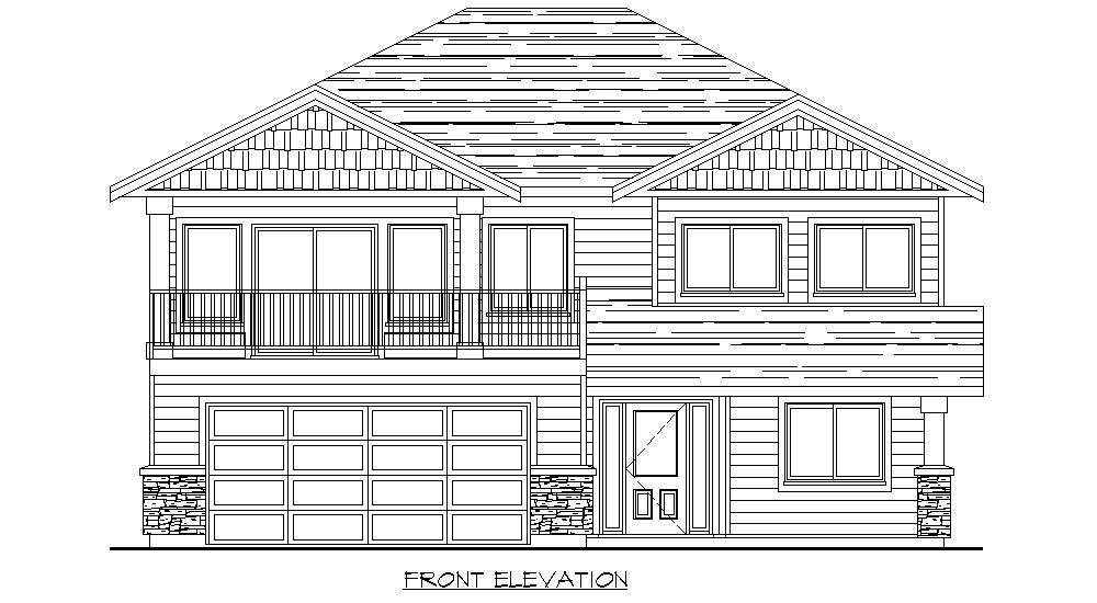 Grade Level Entry – 1678 Sq.Ft.