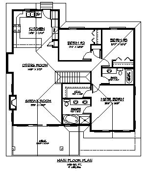 Grade Level Entry – 1678 Sq.Ft.