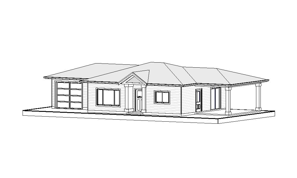 Carriage Home – 1054 Sq.Ft.